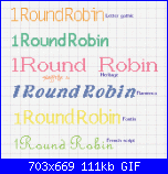 Scritta: *1° Round Robin*-1-round-robin-gif