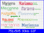 Richiesta  nome * Marianna* per bavetta .....-marianna-gif
