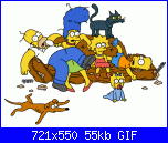 Famiglia Simpsons sul divano-simpsonscouch3-gif