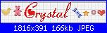 Nome Krystal con alfabeto fiolex-crystal_28_con_disegni-jpg