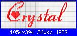 Nome Krystal con alfabeto fiolex-crystal_26-jpg