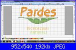 alle maghette del pcStitch ...schema logo Pardes-prova-schema-logo-pardes-jpg