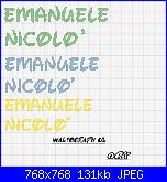 Cerco nome * Emanuele e Nicolò * con alfabeto Disney-nomi-jpg