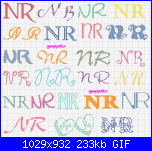 Petunia e iniziali N R-n-r-gif