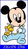 Rimpicciolire schema topolino-risco-mickey-baby-jpg