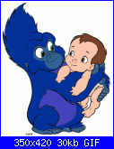 Baby Tarzan x Natalia-clipterkbaby-gif