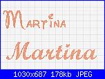 Nome * Martina* due font-m-jpg