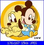 rimpicciolire: pluto e topolino baby nanna-disney_baby_su029-jpg