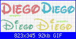 Nome * Diego*  font Walt Disney-diego-gif