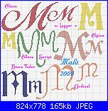 Lettera * M * per asciugamani-emme-1-jpg