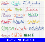Richiesta nome * Giada* anche in corsivo-giada-gif