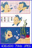 Quadretto con personaggi Disney-pesciolino-4-jpg