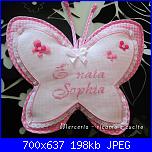 Richiesta nome Maria Rosaria-coccarda-fiocco-nascita-farfalla-per-sophia-jpg