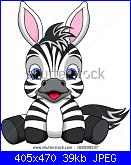 Schema piccola zebra da immagine-stock-vector-illustration-cute-baby-zebra-168098537-jpg