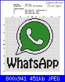 Scritta WhatsAppami-whatsapp-logo-free-cross-stitch-pattern-66-x-65-stitches-3-dmc-threads-jpg