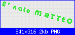 Richiesta: * E' nato Matteo*-1-4-png