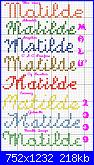 Schema per nome * Matilde*-matilde-h-9-jpg