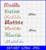 Schema per nome * Matilde*-matilde1-jpg