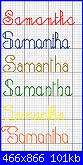 Nome Samantha-samantha-punto-scritto-jpg