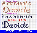 E' arrivato  Davide-arrivato-davide-script-3-jpg