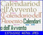 scritta "calendario dell'avvento-calendario-della-jpg