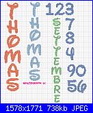 Scritta: nome Thomas /12 settembre-thomas-12-settemb-jpg