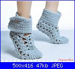 schema per Pantofole & Calzettoni-calze-violetta1-jpg