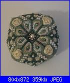 foto SAl biscornu con le perline-b-verde-jpg