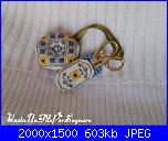 Foto Sal biscornu bours e relativo set ricamo-anastasiaportaforbici3-jpg