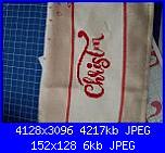 Foto "Sal ricamiamo insieme  uno strofinaccio per Natale"-betty23-jpg