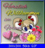 hilde: Un caloroso saluto dalla germania-gif