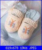 scarpette e cappellino neonato-scarpine-baby2-jpg