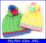 Cappelli,cuffiette,sciarpe.muffole,borse portatutto per bimbi da 0 a 12 anni-ss_pompom_hats_lg-jpg