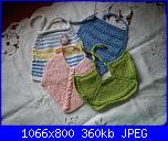 Raccolta modelli 0-3 anni-bavaglini-jpg