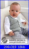 Raccolta modelli 0-3 anni-gilet-drops-jpg