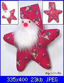 Decorazioni natalizie in feltro (con cartamodelli)-bn-jpg