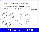 fiori rosa fiori di feltro - tutorial e cartamodelli --felt-flower001-jpg