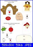Decorazioni natalizie in feltro (con cartamodelli)-borsette-feltro3-jpg