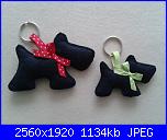 Roby77 - Le mie creazioni in feltro-portachiavi-cani-mix-neri-jpg