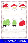 Decorazioni natalizie in feltro (con cartamodelli)-babbo-pag-5-jpg