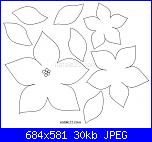 Feltro- Mania di Sonia76-sagoma-stella-natale-feltro-jpg