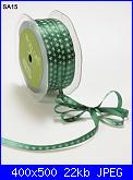 Nastrini in seta 4 mm e 7 mm per silk ribbon     - post momentaneo alla scelta!!!!-sa15green7mmsatinstarproctmo-jpg