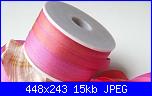 Nastrini in seta 4 mm e 7 mm per silk ribbon     - post momentaneo alla scelta!!!!-4mm-100m-variegated-pink-red-genuine-solid-pure-silk-ribbon-embroidery-handcraft-project-cos-jpg