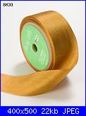 Nastrini in seta 4 mm e 7 mm per silk ribbon     - post momentaneo alla scelta!!!!-sk33-may-arts-ribbon-jpg