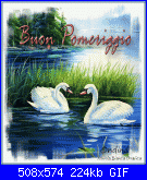 Il mercatino di Melodhy  2013  -  2° parte-ondina_buon-pomeriggio-cigni-gif