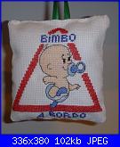 "Bimbo a bordo", "Mamma a bordo", "Cane a bordo" - gli schemi di Natalia-p1000473-1-jpg