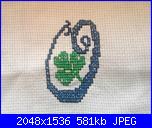 Ricami eseguiti usando gli alfabeti e le scritte preparati da  Malù-foto0335-jpg