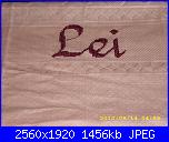 Ricami eseguiti usando gli alfabeti e le scritte preparati da  Malù-dsci0363-jpg