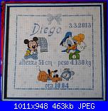 i personaggi Disney creati da Natalia-quadretto-diego1-jpg