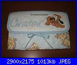 I ricami con le scritte di Natalia-fasciatoio-portatile-per-christian-pluto-jpg